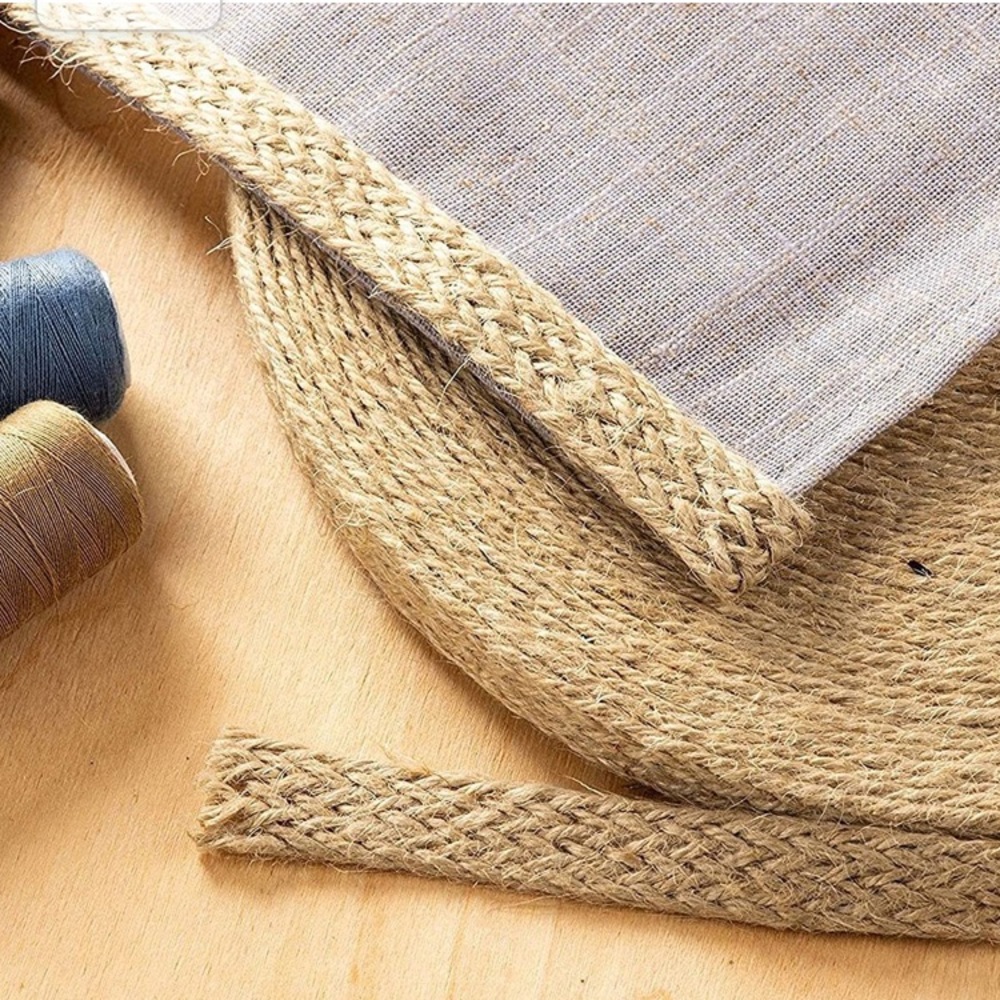 Burlap jute ribbon approximate 25 yard roll New